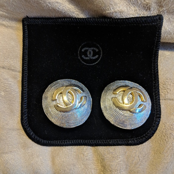 Chanel Jewelry Rare Vintage Chanel Earrings Poshmark poshmark